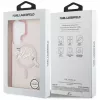 KARL LAGERFELD Funda MagSafe IML KC Script para Samsung Galaxy S26 Ultra, Rosa