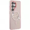 KARL LAGERFELD Funda MagSafe IML KC Script para Samsung Galaxy S26 Ultra, Rosa