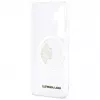 KARL LAGERFELD Funda MagSafe IML Peekaboo Choupette para Samsung Galaxy S26, Transparente