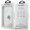 KARL LAGERFELD Funda MagSafe IML Peekaboo Choupette para Samsung Galaxy S26, Transparente