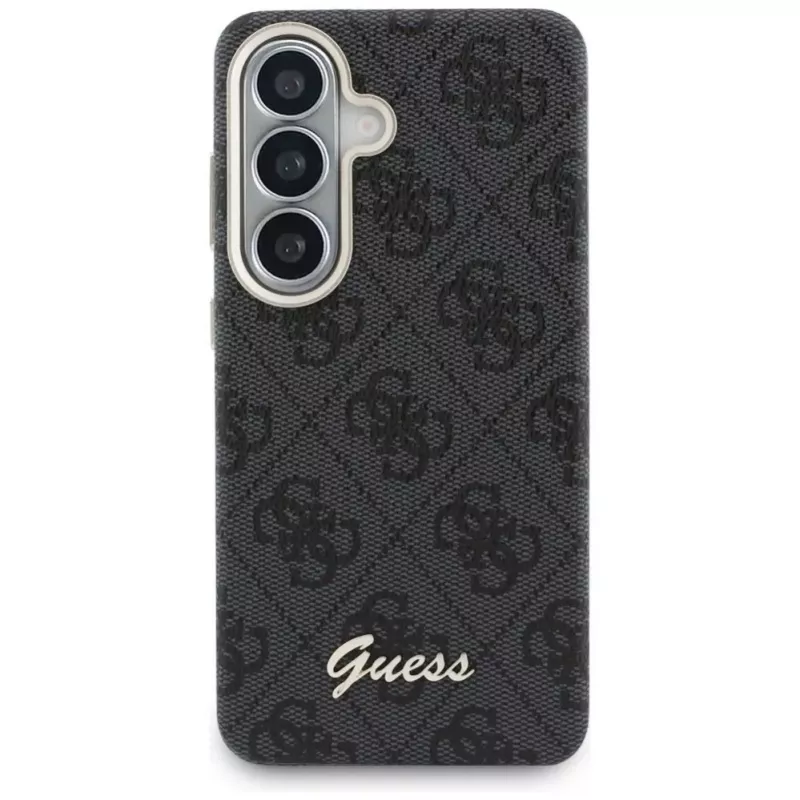 Guess Funda MagSafe 4G Script para Samsung Galaxy S26 Negra