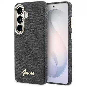 Guess Funda MagSafe 4G Script para Samsung Galaxy S26 Negra