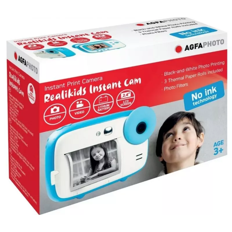 AGFAPHOTO Agfa Photo Reali Kids Cámara instantánea Azul