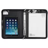 WEDO Organizador ELEGANCE - Funda con cremallera para tablet - Piel sintética, nailon texturizado - Negro - 10,5