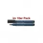 Schneider Maxx 130 rotulador permanente negro 1,0 - 3,0 mm, pack de 10