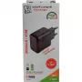 2GO ACV Cargador de pared 100-240V 2x USB-C 3000mA Negro (797386)