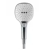 Hansgrohe Raindance Select E 120 3 modos de chorro EcoSmart Alcachofa de ducha de mano Cromo 26521000