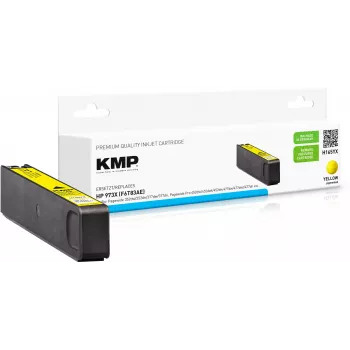 KMP H165YX cartucho de tinta compatible a base de pigmento amarillo alto rendimiento XL para HP PageWide Pro serie 450