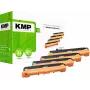 Tóner KMP multipack compatible con Brother TN-243 negro, cian, magenta, amarillo