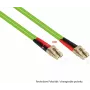 GoodConnections Alcasa LW-810LS5 Cable de fibra óptica 10 m OM5 LSZH LC-SC Verde