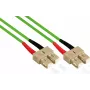 GoodConnections LW-810SC5 Cable de fibra óptica 10 m OM5 SC/SC Verde