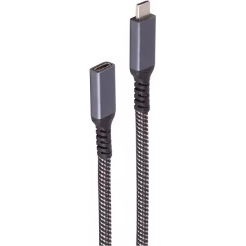ShiverPeaks BS14-74006 Cable USB 3.2 Gen 2 USB-C a USB-C 1,5 m Negro/Blanco