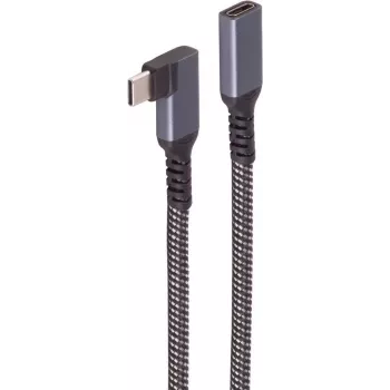 ShiverPeaks BS14-74016 Cable USB 3.2 Gen 2 USB-C 1,5 m Negro/Blanco