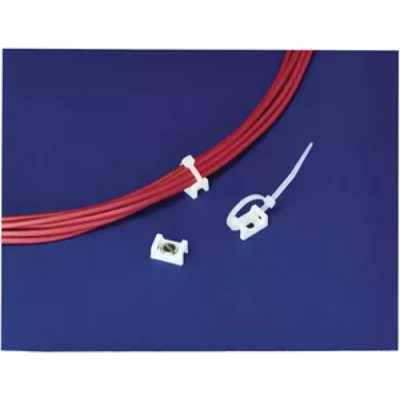 HellermannTyton KR 8-G5 clip para cables blanco 100 uds.