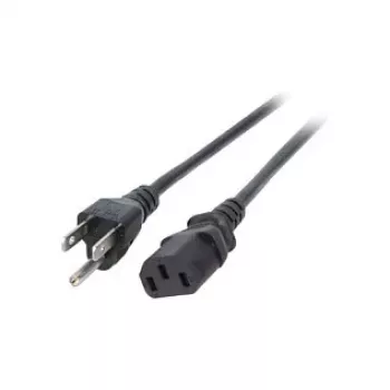 EFB ACCS Cable de alimentación EE. UU./NEMA-C13 Negro 1,8 m 3SJT AWG14x3C