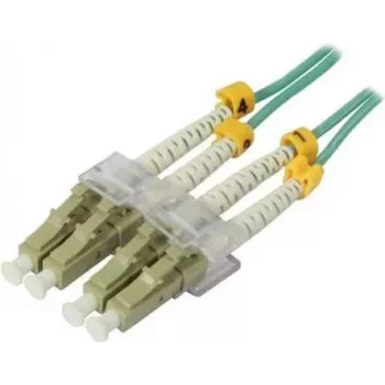 SYNERGY21 S216742 cable de conexión de fibra óptica 7,5 m OM3 LC dúplex a LC dúplex azul