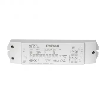 Synergy 21 Controlador LED EOS 10 ZigBee CC + Fuente de Alimentación 2 Canales 50W CCT