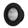 SYNERGY21 Foco LED de techo empotrable Helios negro - redondo + orientable - blanco neutro