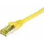 Cable de red RJ45 SYNERGY21, CAT6A 500MHz, 15m, amarillo, S-STP (S/FTP), TPE/LSZH (Ultraflex), AWG26, con cable Cat.7