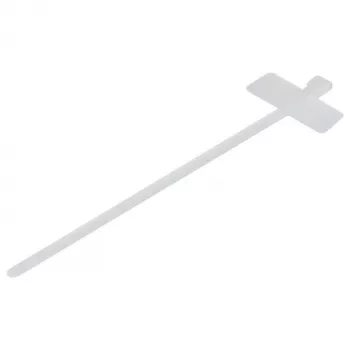 Synergy21 ALLNET 19zbh bridas con campo de etiquetado, 100x2,5mm, pack de 100, transparentes