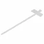 Synergy21 ALLNET 19zbh bridas con campo de etiquetado, 100x2,5mm, pack de 100, transparentes