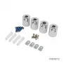Synergy 21 Kit de montaje en superficie con marco cilíndrico para paneles LED V1 y V2 Blanco