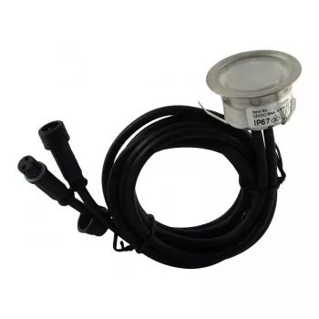 Synergy 21 Foco LED empotrable en suelo ARGOS Round Minimax IP67 Blanco cálido V2