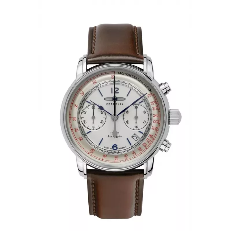 Zeppelin LZ126 Los Angeles 86145 reloj cronógrafo suizo de cuarzo para hombre