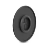 Pasacables redondo de silicona Delock Ø 65 mm para montaje en pared / sobremesa blanco / negro