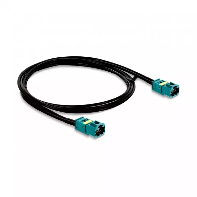 Delock cable Mini FAKRA Z conector macho dual a conector macho FAKRA Z dual, 0,2 m