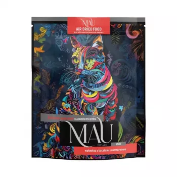 DNT MAU Ternera con batata y romero - Comida seca para gatos adultos 700g