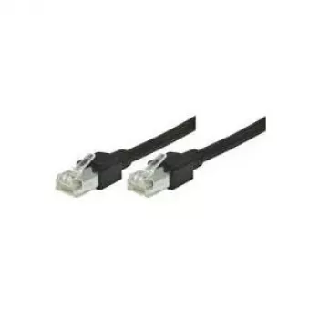 Cable de red S/UTP Cat5e Tecline - 3m - conector macho RJ45 a conector macho RJ45 - Negro (71903S)