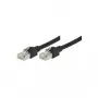 Cable de red S/UTP Cat5e Tecline - 3m - conector macho RJ45 a conector macho RJ45 - Negro (71903S)