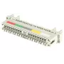 Bloque de conexión LSA EFB Elektronik 2/10 a 10DA para montaje en poste redondo, sin código de colores