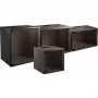 EFB Elektronik Armario de red de pared BASIC 12U 19 pulgadas Negro RAL 9005 600x450x635 mm WGB-1912TS.60