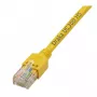 EFB-Elektronik Cable de parcheo RJ45 Cat.5e SF/UTP LSZH Draka UC300 TM11 amarillo 0,15m