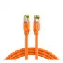 EFB Cable de parcheo RJ45 Cat.6A S/FTP LSZH Draka UC900 TM31 naranja 0,25m