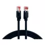 EFB Cable de parcheo RJ45 Cat.6A S/FTP LSZH Dätwyler 7702 TM21 negro 0,15m