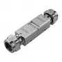 EFB Módulo de acoplamiento Keystone blindado Slimline Cat.6A/Cat.7/Cat.7A RJ45 hembra a hembra