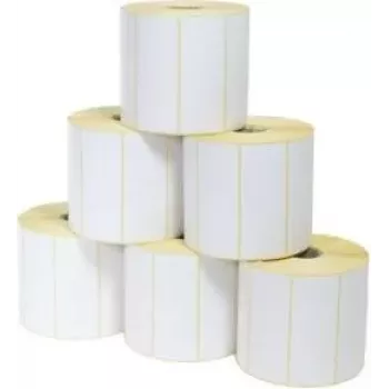 ARTDEV Rollo de etiqueta térmica directa 90 x 36mm, D100mm, núcleo 40, 1100 etiquetas/rollo