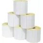 ARTDEV rollo de etiquetas térmicas directas 56 x 45mm, diámetro del rollo 80mm, núcleo 12/25mm, 600 etiquetas
