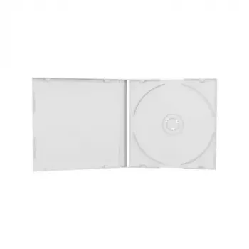 MEDIARANGE Funda Jewel Slim para almacenamiento de CD - pack de 10, transparente