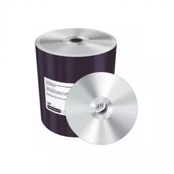 MEDIARANGE MRPL608-C DVD-R 4,7 GB 16x imprimible por inyección de tinta blanco 100 discos tarrina
