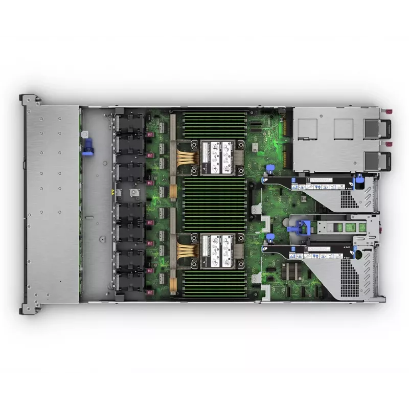 HPE ProLiant DL360 Gen11 Intel Xeon-S 4510 12 núcleos 2,40GHz 64GB RAM 2x960GB SSD 8 SFF U.3 RAID 2x1000W