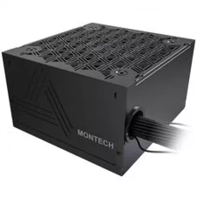 Montech BETA 2 Fuente de alimentación 80 PLUS Bronze, ATX 3.1 - 650 vatios, negra