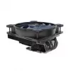 Akasa ALUCIA H6L M2 disipador CPU de perfil bajo – 120 mm, negro/azul