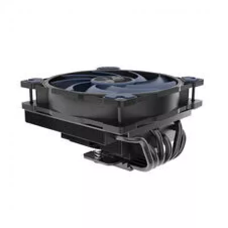 Akasa ALUCIA H6L M2 disipador CPU de perfil bajo – 120 mm, negro/azul