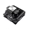 Akasa ALUCIA H6L M2 disipador CPU de perfil bajo – 120 mm, negro/azul