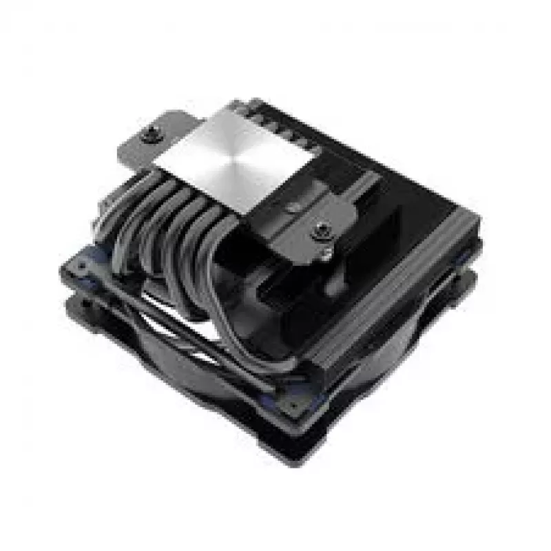 Akasa ALUCIA H6L M2 disipador CPU de perfil bajo – 120 mm, negro/azul