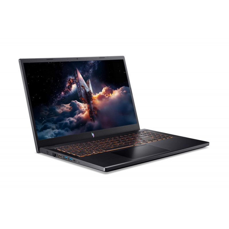 Acer Nitro V 15 AI Portátil Gaming - AMD Ryzen 7 7445HS, 15,6 inch Full HD 144Hz, 16GB DDR5, 512GB SSD, NVIDIA GeForce RTX 3050, Windows 11 Home, Obsidian Black